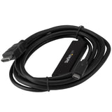 StarTech.com 6ft (2m) USB C to HDMI Cable - 4K 30Hz USB Type-C to HDMI Video Display Converter - USB-C DP Alt Mode to HDMI Monitor Adapter Cord - Thunderbolt Compatible