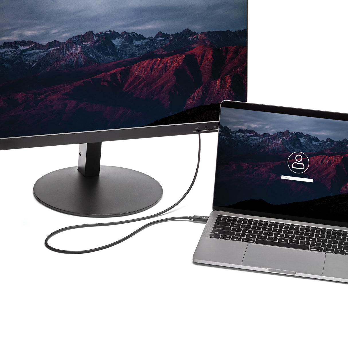 StarTech.com 6.6ft (2m) USB C to VGA Cable - 1920x1200/1080p USB Type C to VGA Video Active Adapter Cable - Thunderbolt Compatible - Laptop to VGA Monitor/Projector - DP Alt Mode HBR2