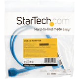 StarTech.com 2 Port USB 3.0 (5Gbps) A Female Slot Plate Adapter