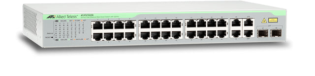 Allied Telesis AT-FS750/28-10 network switch Managed Fast Ethernet (10/100) 1U Grey