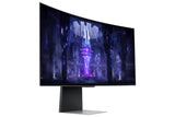 Samsung LS34BG850SNXZA computer monitor 86.4 cm (34") 3440 x 1440 pixels UltraWide Quad HD OLED Silver