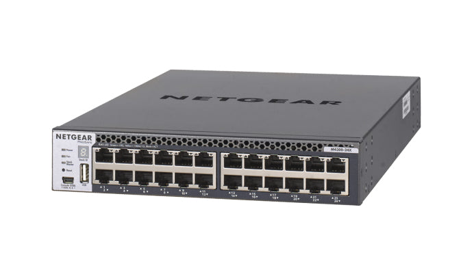 NETGEAR XSM4324CS Managed L3 10G Ethernet (100/1000/10000) 1U Black