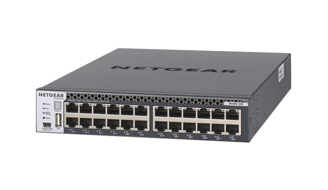 NETGEAR XSM4324CS Managed L3 10G Ethernet (100/1000/10000) 1U Black