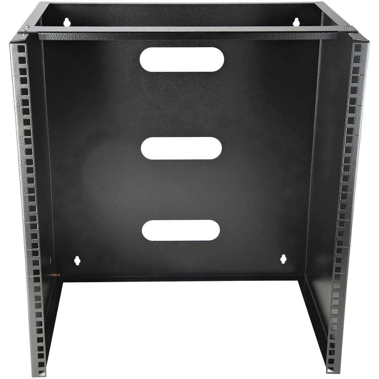 StarTech.com 12U Wall Mount Network Rack - 14 Inch Deep (Low Profile) - 19" Patch Panel Bracket for Shallow Server and IT Equipment, Network Switches - 125lbs/57kg Weight Capacity, Black - TAA