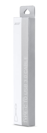 Acer NP.CAB1A.013 USB cable USB 3.2 Gen 1 (3.1 Gen 1) USB C USB A Black