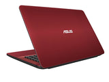 ASUS Vivobook Max X541NA-QC1-RD-CB laptop Intel® Celeron® N3350 39.6 cm (15.6") HD 4 GB DDR3L-SDRAM 1 TB HDD Wi-Fi 4 (802.11n) Windows 10 Home Red