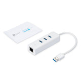 TP-Link UE330 laptop dock/port replicator Wired USB 3.2 Gen 1 (3.1 Gen 1) Type-A White