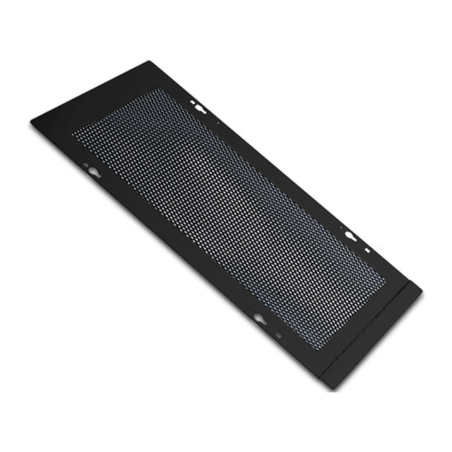 APC NetShelter Cable Management, Cable Trough, Perforated Cover, Black, 620 x 1.2 x 309.8 mm