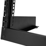 StarTech.com 2-Post 8U Desktop Server Rack, Small Open Frame 19in Computer Rack, Compact Network Rack for AV / Studio / Data / IT Equipment - Free Standing Two-Post Home/Office Rack - TAA