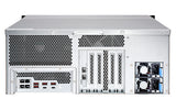 QNAP TS-2483XU-RP NAS Rack (4U) Intel® Xeon® E-2136 16 GB DDR4 0 TB QNAP QTS Black