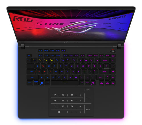 ASUS ROG Strix SCAR 16 G635LX-XS99-CA Intel Core Ultra 9 275HX Laptop 40.6 cm (16") WQXGA 64 GB DDR5-SDRAM 4 TB SSD NVIDIA GeForce RTX 5090 Wi-Fi 7 (802.11be) Windows 11 Pro Black