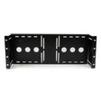 StarTech.com 4U Universal VESA LCD Monitor Mounting Bracket for 19-inch Rack or Cabinet - TAA Compliant - Cold-Pressed Steel Bracket
