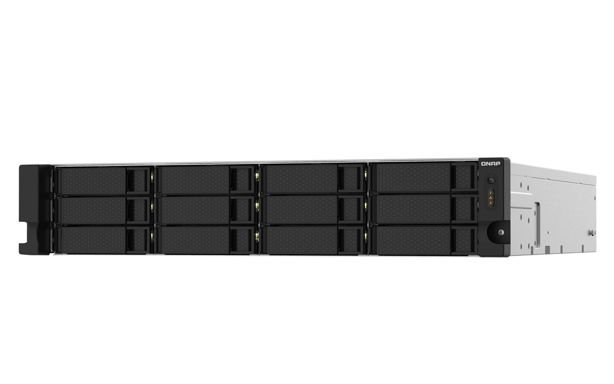 QNAP TS-1232PXU-RP NAS Rack (2U) Annapurna Labs AL324 4 GB DDR4 0 TB QNAP QTS Black