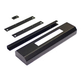 APC NetShelter CX, High security handle adaptor Kit, for door mounting, Black, 300H x 69W x 35D mm