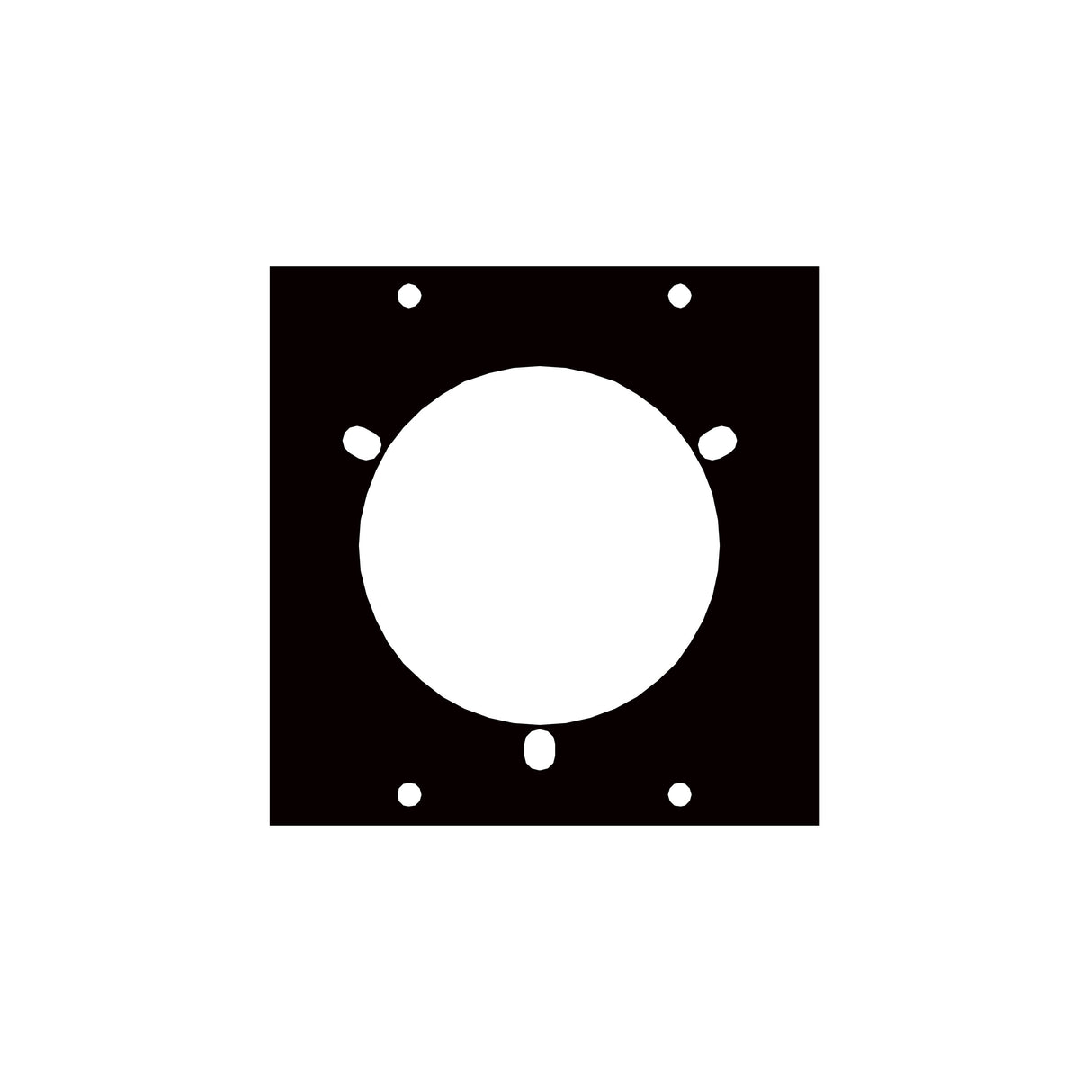 Middle Atlantic UCP Module with 3 Bolt Twistlock Punchout