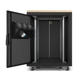 APC AR4017A rack cabinet 17U Freestanding rack Black, Maple colour