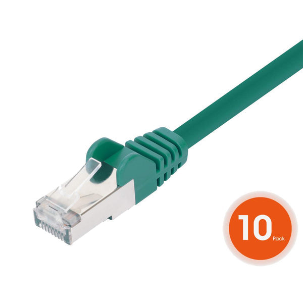 Intellinet 744973 networking cable Green 3 m Cat8.1 U/FTP (STP)