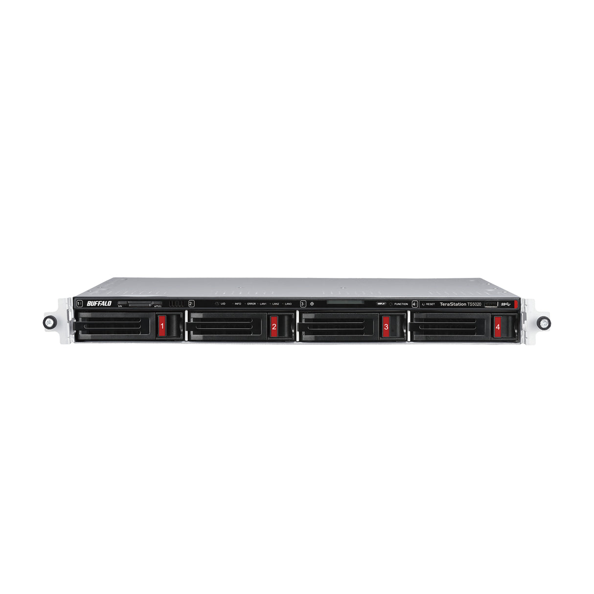 Buffalo TeraStation TS51220RH NAS Rack (3U) Alpine AL524 16 GB DDR4 48 TB HDD Black