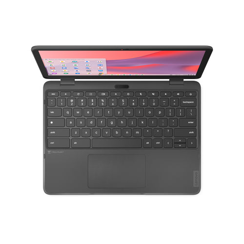 Lenovo 500e Yoga Chromebook Gen 4 Intel® N N100 31 cm (12.2") Touchscreen WUXGA 4 GB LPDDR5-SDRAM 32 GB eMMC Wi-Fi 6E (802.11ax) ChromeOS Grey US English