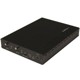 StarTech.com 3-Port HDBaseT Extender Kit with 3 Receivers - 1x3 HDMI over CAT5e Splitter - Up to 4K - TAA