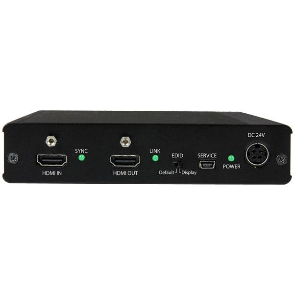 StarTech.com 3-Port HDBaseT Extender Kit with 3 Receivers - 1x3 HDMI over CAT5e Splitter - Up to 4K - TAA