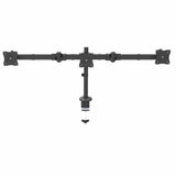 StarTech.com Desk Mount Triple Monitor Arm - Ergonomic VESA 3 Monitor Mount up to 27" (17.6lb/8kg) - Articulating & Height Adjustable Pole Mount - Tilt/Swivel/Rotate LCD/LED Screen - Desk Clamp/Grommet