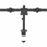 StarTech.com Desk Mount Triple Monitor Arm - Ergonomic VESA 3 Monitor Mount up to 27" (17.6lb/8kg) - Articulating & Height Adjustable Pole Mount - Tilt/Swivel/Rotate LCD/LED Screen - Desk Clamp/Grommet