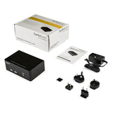 StarTech.com 2-Port DisplayPort Dual-Monitor KVM Switch - 4K 60Hz - TAA