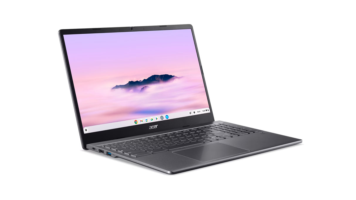 Acer Chromebook CBE595-2T-538C Intel Core 5 120U 39.6 cm (15.6") Touchscreen Full HD 16 GB LPDDR5x-SDRAM 256 GB SSD Wi-Fi 6 (802.11ax) ChromeOS Grey