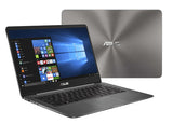 ASUS Zenbook UX430UN-Q72SP-CB laptop Intel® Core™ i7 i7-8550U 35.6 cm (14") Full HD 8 GB LPDDR3-SDRAM 512 GB SSD NVIDIA® GeForce® MX150 Wi-Fi 5 (802.11ac) Windows 10 Pro Grey