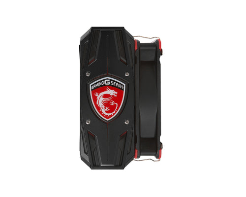 MSI Core Frozr L Processor 12 cm Black, Metallic, Red