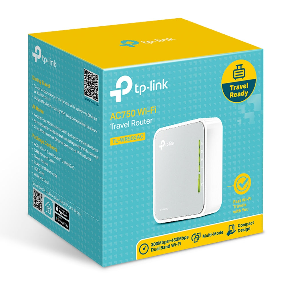 TP-Link AC750 Wireless Travel WiFi Router