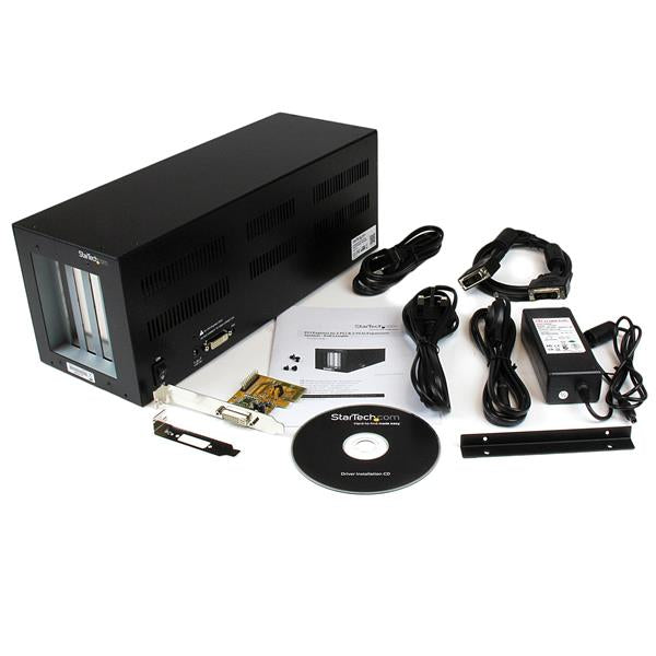 StarTech.com PCI Express to 2 PCI & 2 PCIe Expansion Enclosure System - Full Length - TAA