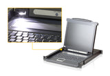 ATEN CL1000N KVM switch Rack mounting Black