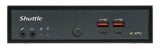 Shuttle Slim AI PC DN11H9 Intel Core Ultra 9 185H, Intel Arc graphics, 2xHDMI, 2x DP, 4x 2.5 Gbit LAN, VESA, 24/7 permanent operation