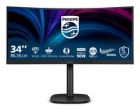 Philips 3000 series 34B2U3600C/27 computer monitor 86.4 cm (34") 3440 x 1440 pixels Wide Quad HD LCD Black