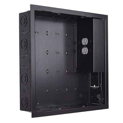Chief Proximity® In-wall Storage Box with 2 Receptacle Filter & Surge-PAC526FBP2