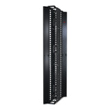 APC Performance,Vertical Cable Manager for 2 & 4 Post Racks, 84"H x 6"W, Double-Sided with Doors
