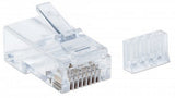 Intellinet 790611 wire connector RJ-45 Transparent, White