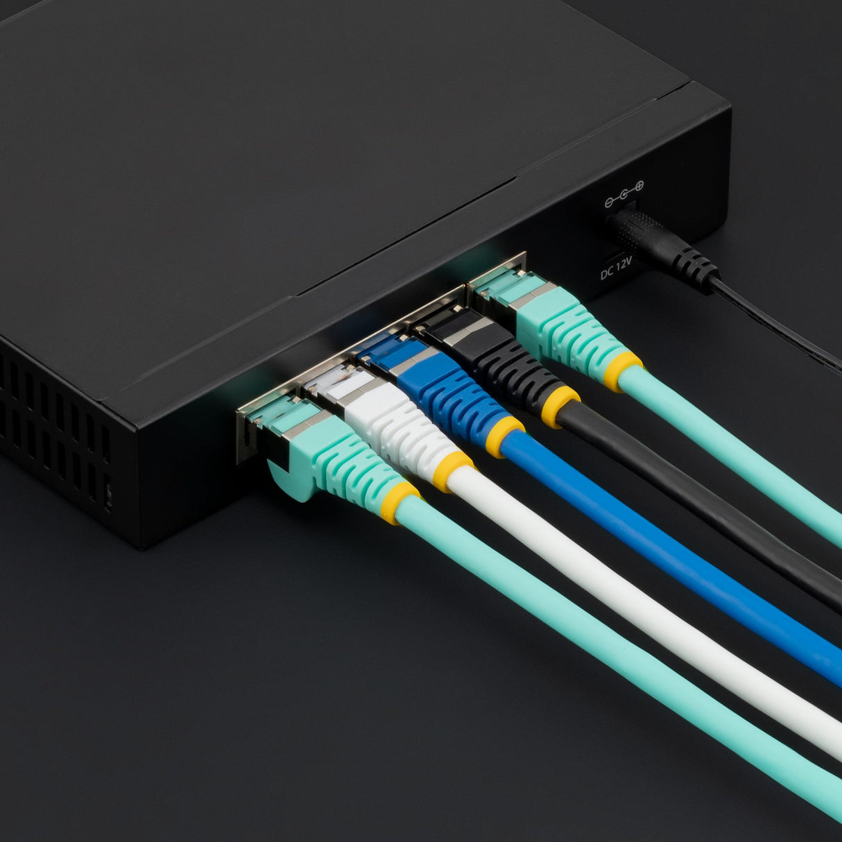 StarTech.com 6in Gray CAT6a Ethernet Cable, Snagless RJ45, 10GbE, 100W PoE++, S/FTP, LSZH, 27AWG Pure Bare Copper Wire, 500MHz, Shielded Network Patch Cord w/Strain Reliefs, Individually Tested/ETL Verified