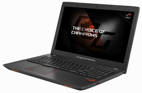 ASUS ROG Strix GL553VD-Q52SP-CB laptop Intel® Core™ i5 i5-7300HQ 39.6 cm (15.6") Full HD 16 GB DDR4-SDRAM 1.25 TB HDD+SSD NVIDIA® GeForce® GTX 1050 Wi-Fi 5 (802.11ac) Windows 10 Home Black