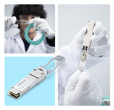 StarTech.com Cisco QSFP-40/100-SRBD Compatible QSFP Module, 40/100Gbps Multi Mode Fiber (MMF), 100m [328ft], LC Transceiver, 850nmTX/900nmRX