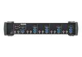 ATEN 4-Port USB 3.1 Gen 1 4K DisplayPort 1.2 KVMP™ Switch with Audio (KVM cables included)