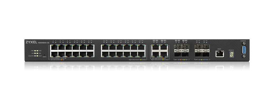 Zyxel XGS4600-32 Managed L3 Gigabit Ethernet (10/100/1000) Black