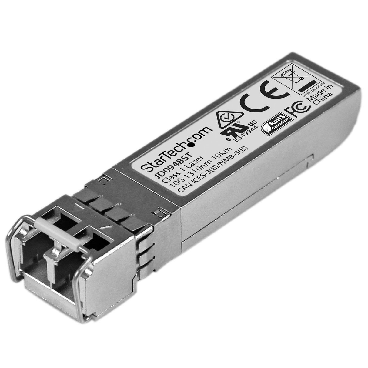 StarTech.com HPE JD094B Compatible SFP+ Module - 10GBASE-LR - 10GbE Single Mode Fiber Optic Transceiver - 10GE Gigabit Ethernet SFP+ - LC 10km - 1310nm - DDM HPE 5900, 12500, 5500
