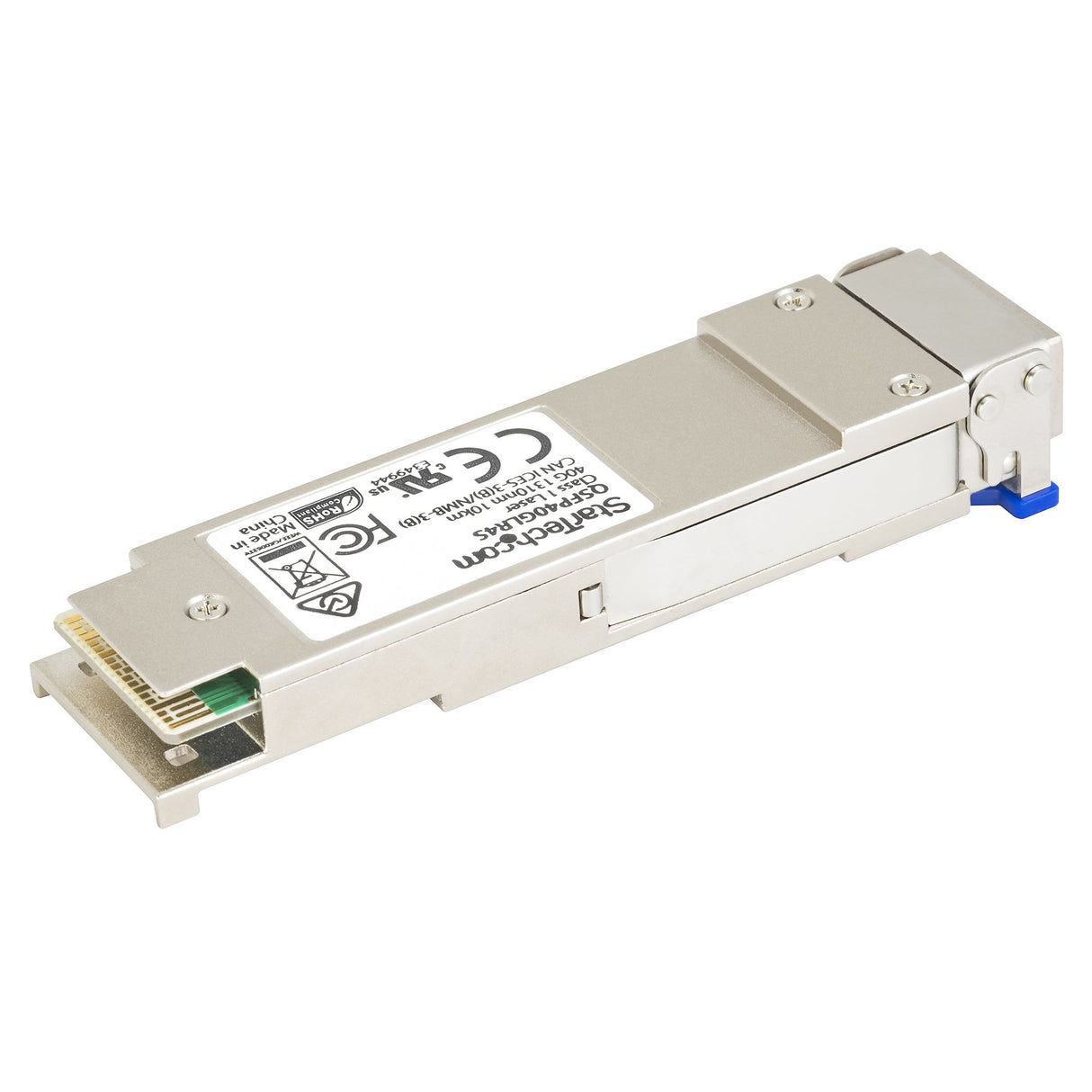 StarTech.com Cisco QSFP-40G-LR4-S Compatible QSFP+ Module - 40GBASE-LR4 - 40GbE Single Mode Fiber SMF Optic Transceiver - 40GE Gigabit Ethernet QSFP+ - LC 10km - 1270nm to 1330nm - DDM Cisco Firepower, ASR1000, ASR9000