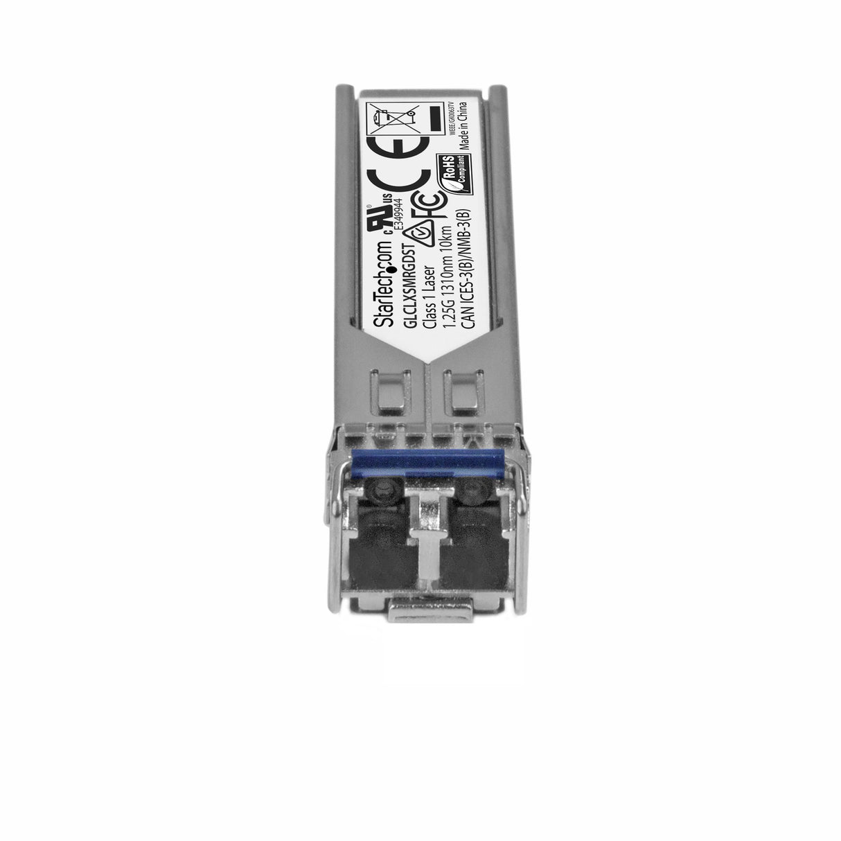 StarTech.com Cisco GLC-LX-SM-RGD Compatible SFP Module - 1000BASE-LX - 1GbE Single Mode Fiber SMF Optic Transceiver - 1GE Gigabit Ethernet SFP - LC 10km - 1310nm - DDM Cisco Firepower, ASR920, IE2000