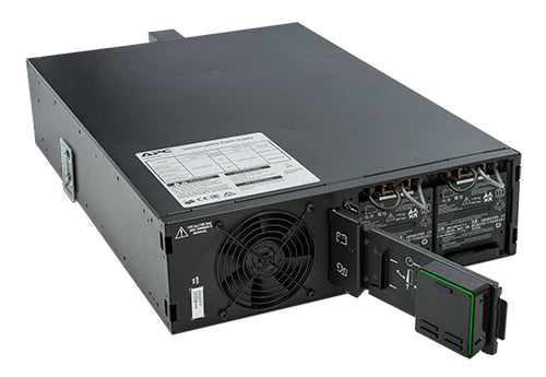 APC Smart-UPS On-Line, 5kVA, Rackmount 3U, 208V/230V, Hard wire 3-wire(2PH+G)+3-wire(H+N+E)+3-wire(H+N+G) outlets, Network Card+SmartSlot, W/ rail kit