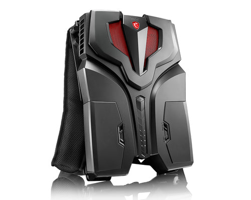 MSI VRONE065 backpack PC 2.9 GHz Black, Red Intel® Core™ i7