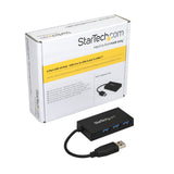 StarTech.com 4 Port USB 3.0 Hub - USB Type-A Hub with 1x USB-C & 3x USB-A Ports (SuperSpeed 5Gbps) - USB Bus Powered - USB 3.2 Gen 1 Adapter Hub - Portable/Laptop USB Hub - TAA